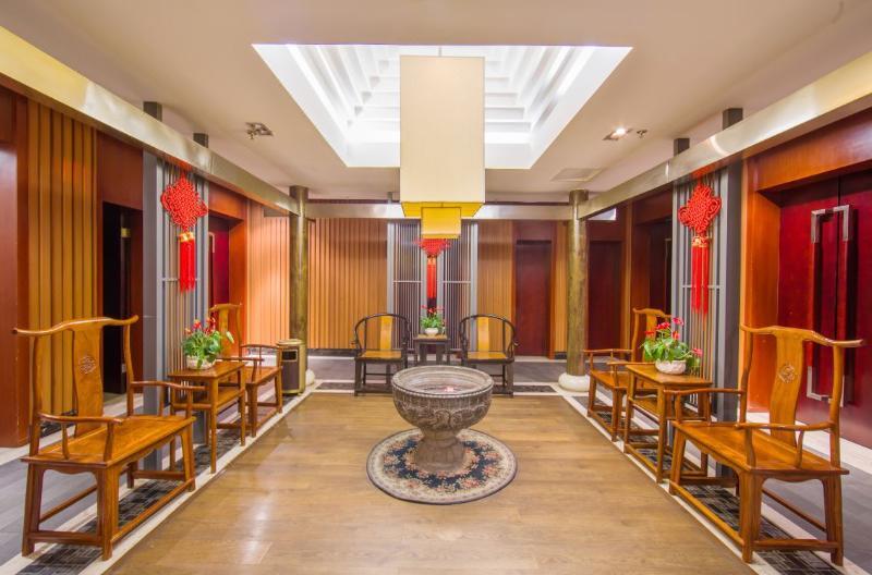 Langzhong Grand Hotel Shahepu エクステリア 写真